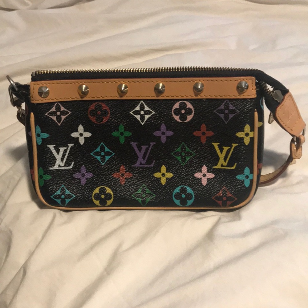 Vintage Mini Louis Vuitton Black Purse
